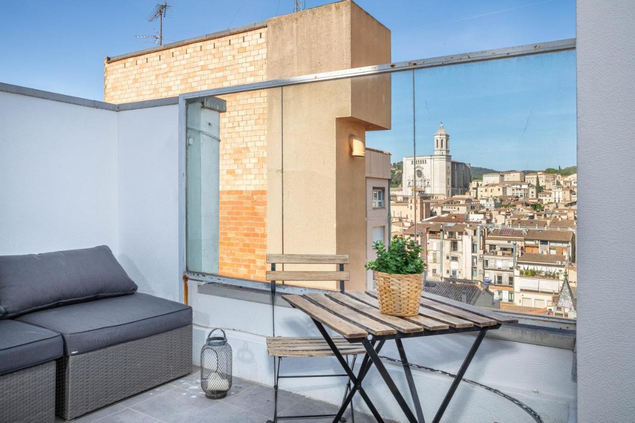 Flateli Penthouse Jaume I Apartment Girona Exterior photo